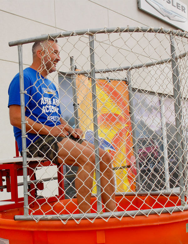 Capital Cares - Dunk Tank